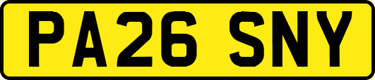 PA26SNY