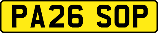 PA26SOP