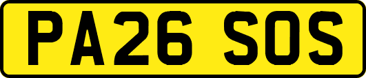 PA26SOS