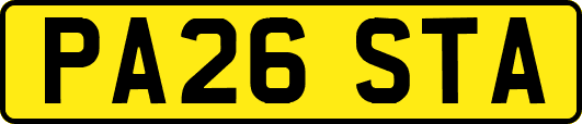 PA26STA