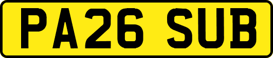 PA26SUB