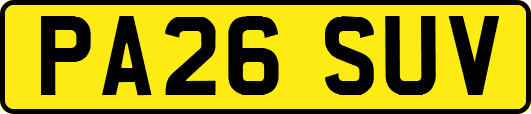 PA26SUV