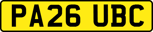 PA26UBC