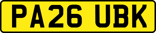 PA26UBK