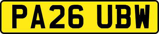 PA26UBW