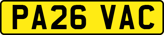 PA26VAC