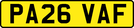 PA26VAF