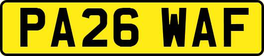 PA26WAF