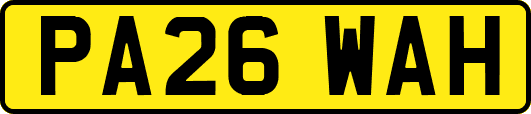 PA26WAH