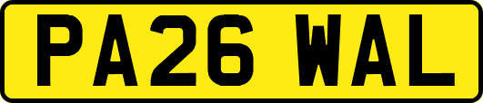 PA26WAL