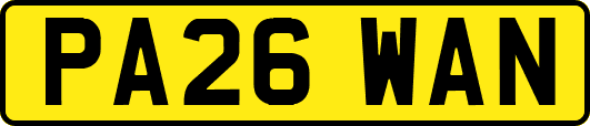 PA26WAN