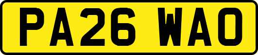 PA26WAO
