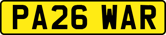 PA26WAR