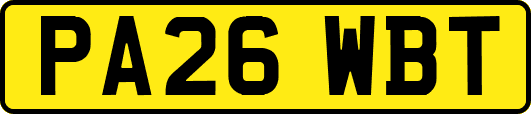 PA26WBT