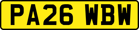PA26WBW