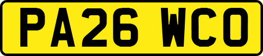 PA26WCO