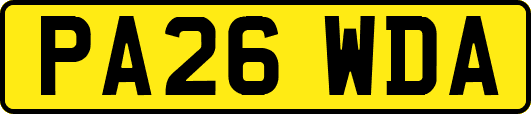 PA26WDA