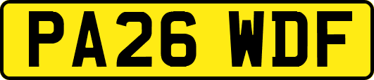 PA26WDF