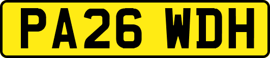 PA26WDH