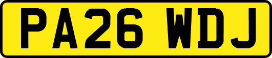 PA26WDJ