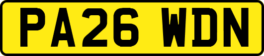 PA26WDN