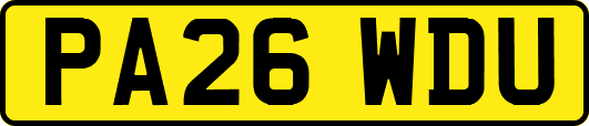 PA26WDU