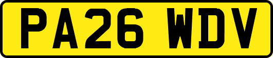 PA26WDV
