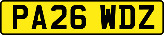 PA26WDZ