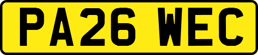 PA26WEC