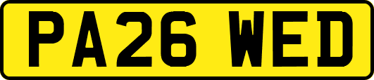 PA26WED