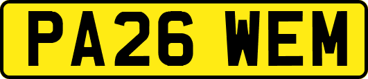 PA26WEM