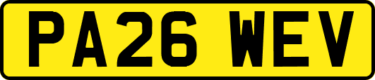 PA26WEV