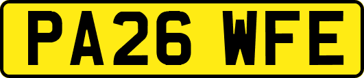 PA26WFE