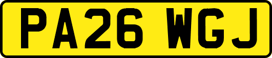 PA26WGJ