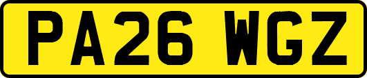 PA26WGZ