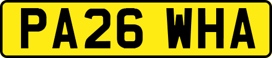 PA26WHA