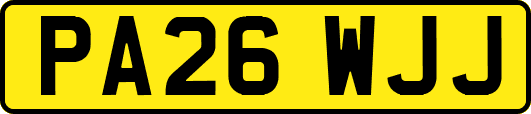 PA26WJJ