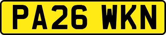 PA26WKN