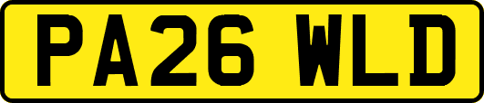 PA26WLD