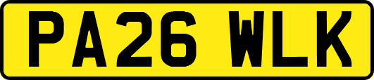 PA26WLK