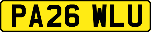 PA26WLU
