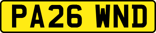 PA26WND