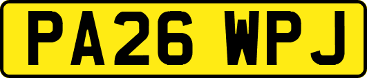 PA26WPJ