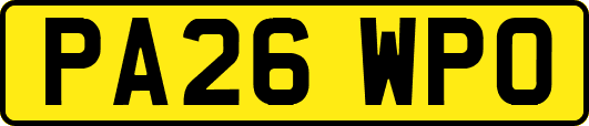 PA26WPO