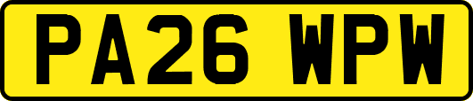 PA26WPW
