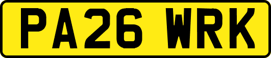 PA26WRK