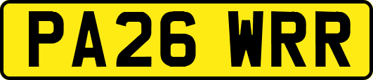 PA26WRR