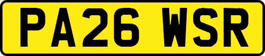 PA26WSR