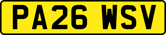 PA26WSV