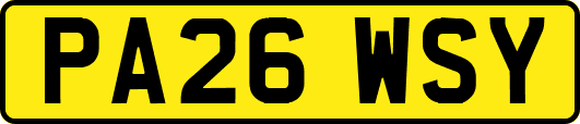 PA26WSY